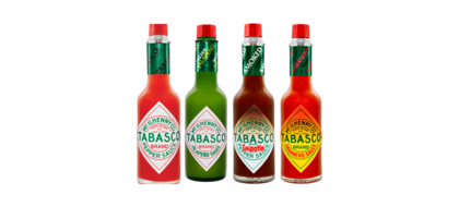 TABASCO® 4er Saucen Set - 60 ml