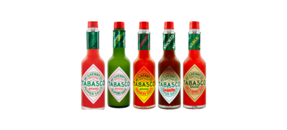 TABASCO® 5er Saucen Set - 60 ml