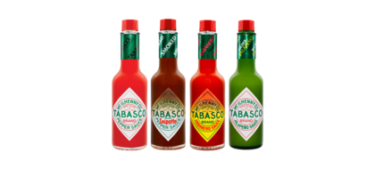 TABASCO® 4er Saucen Set - 150ml & 148ml